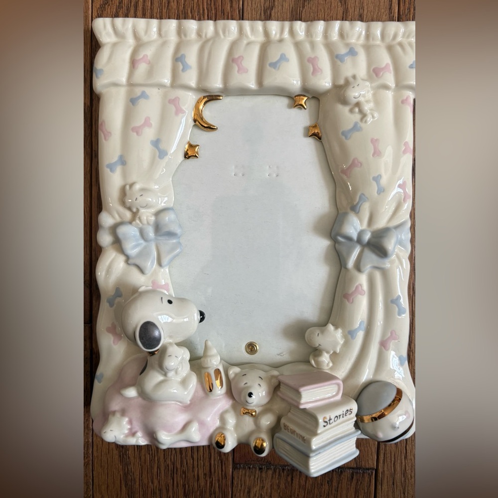Lenox Baby Snoopy Picture Frame